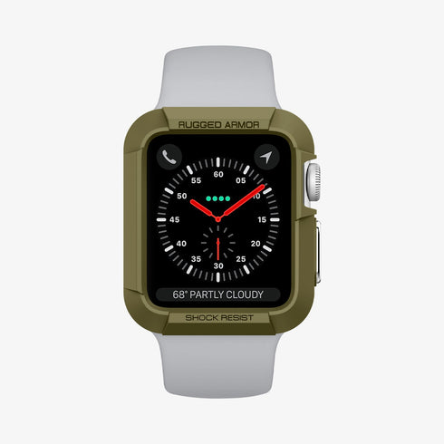 ACS05456 - Apple Watch Series (Apple Watch (49mm)) in matte black showing the front